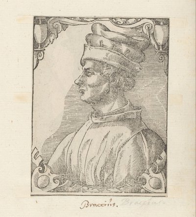 Portrét van Braccio da Montone od Anonymous
