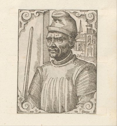 Portrét Cabrinus Fondalius od Anonymous