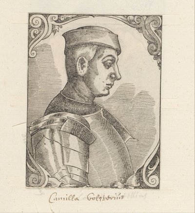 Portrét Camilla Vitella od Anonymous