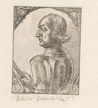 Portrét Federica da Montefeltro od Anonymous