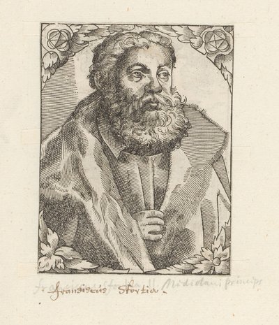 Portrét van Francesca II Sforza od Anonymous