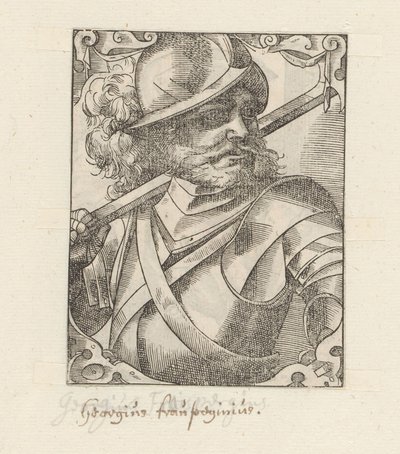 Portrét Georga von Frundsberga od Anonymous