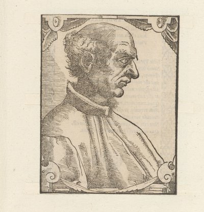 Portrét van Giovanni Pontano od Anonymous