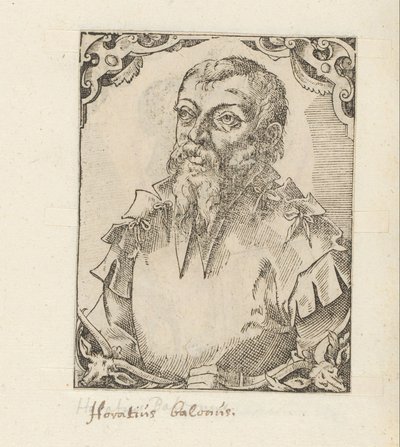 Portrét Horatio Baglioniho od Anonymous