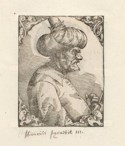 Portrét Hora Barbarossy od Anonymous