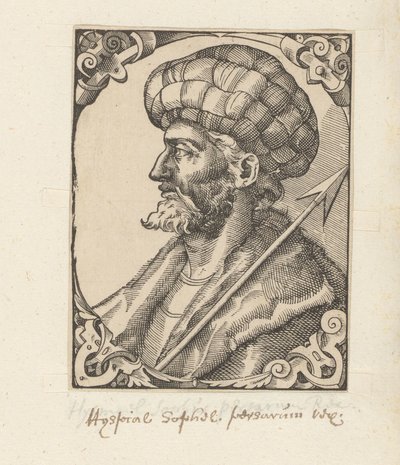 Portrét van Ismail I od Anonymous