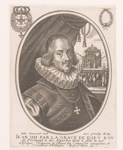 Portrét Van Johan Vivan Portugal od Anonymous