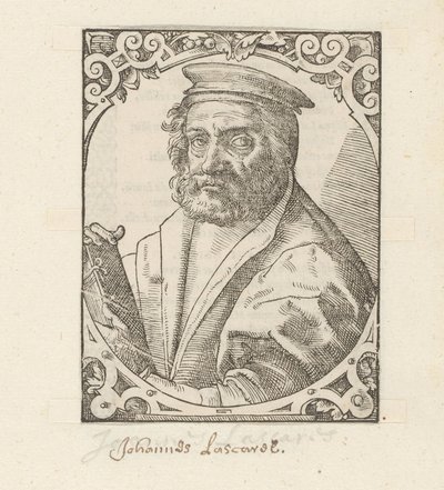 Portrét Johannese Lascarise od Anonymous