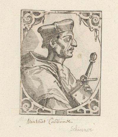Portrét Matthäuse Schinera od Anonymous