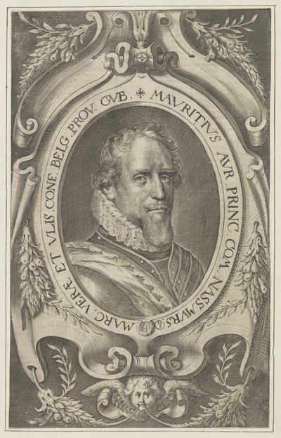 Portrét Mauritů, prince z Orange od Anonymous