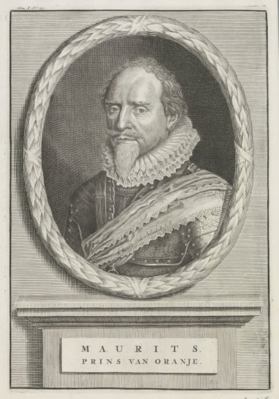 Portrét Mauritů, prince z Orange od Anonymous