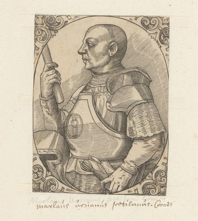 Portrét van Niccolò z Pitigliana od Anonymous