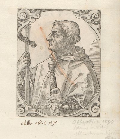 Portrét van Ottone Visconti od Anonymous