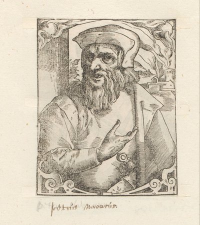 Portrét van Pedro Navarro od Anonymous