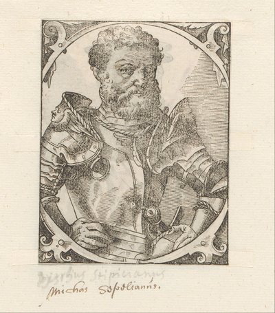 Portrét van Pirro Colonna od Anonymous