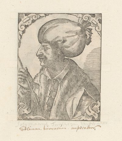 Porter van Suleiman I de Gote od Anonymous