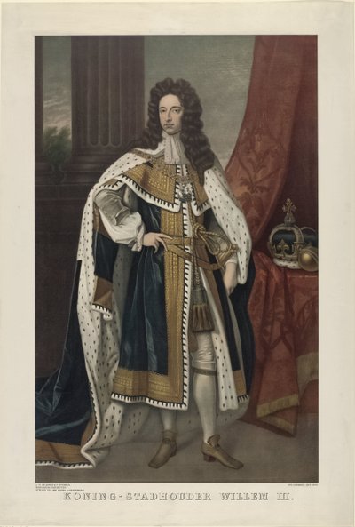 Portrét Viléma III., prince Oranžského Historické portréty (název série) od Anonymous