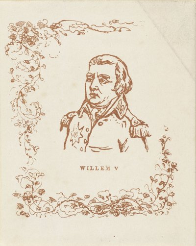 Portrét Williama V., prince z Orange-Nassau od Anonymous