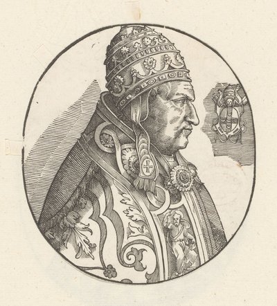 Portrét van paus Pius II od Anonymous