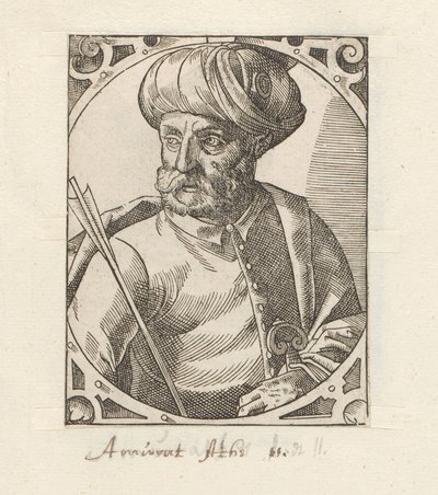 Porter van sultán Bayezid II od Anonymous