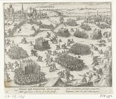 Roermond dobyl Vilém Oranžský, 1572 od Anonymous