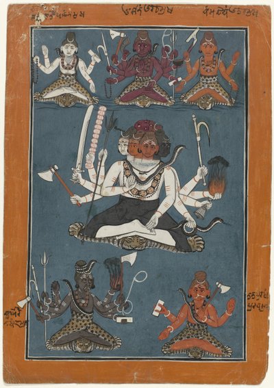 Shiva Pancha-vaktra od Anonymous