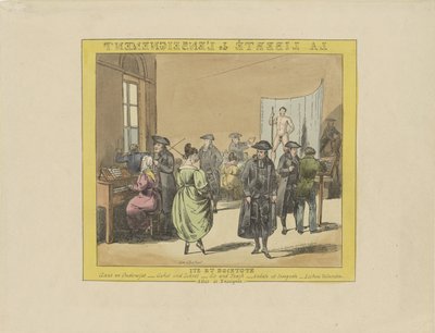Karikatura o svobodě vzdělání, 1828 La liberté de l