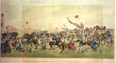 Start do Epsomu aneb účinky větrného dne, 1820 od Anonymous