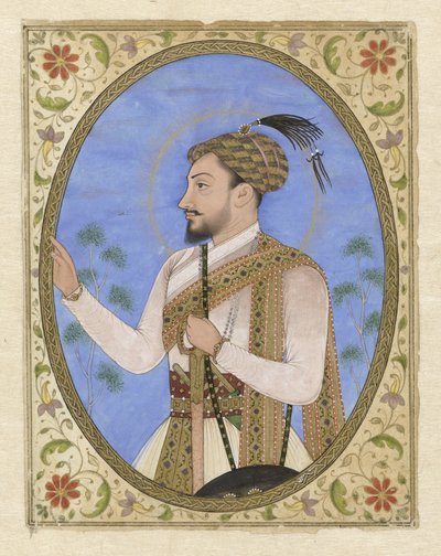 Sultán Mohammed Adil Shah Portrét sultána Muhammada Adil Shah van Bijapur od Anonymous