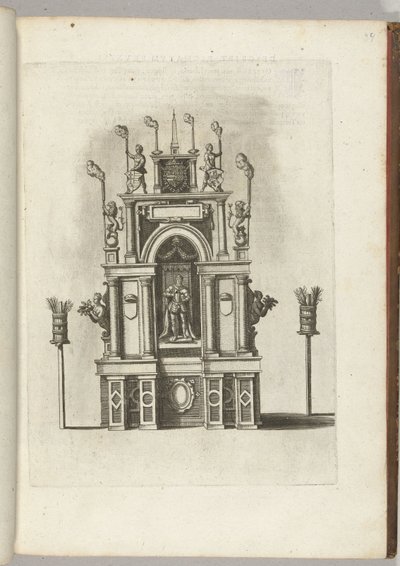 Scéna s císařem Maxmiliánem II., 1594 od Anonymous