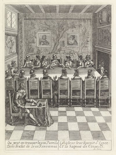 Vergadering van de Staten-Generaal Historie vstupu královny matky nejkřesťanského krále do Spojených provincií Nizozemska. (název seriálu) od Anonymous