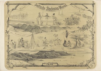 Student World of the Delft, 1876 Delft Student World (název na objektu) od Anonymous