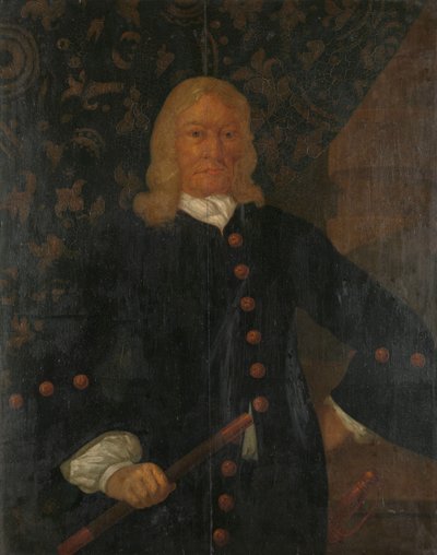 Willem van Outhoorn (1691-1704) Portrét Willema van Outhoorna, generálního guvernéra Nizozemské východní Indie od Anonymous