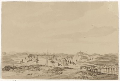 Výkop písku v dunách poblíž Haagu, 1846 od Anonymous