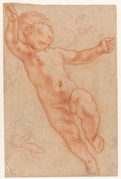 Plovoucí putto od Anonymous