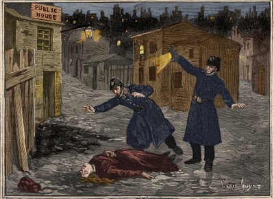 Ulice ve Whitechapel - poslední zločin Jacka Rozparovače od Anonymous Anonymous