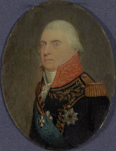 Admirál Jan Hendrik van Kinsbergen (1735-1819), kolem 1810 (kvaš na slonovině) od Anonymous Anonymous