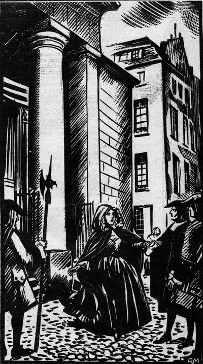 Aféra jedů za krále Ludvíka XIV. v letech 1672 až 1692: zatčení Catherine Deshayes, manželky Monvoisin a přezdívané La Voisin (1640-1680) Gabrielem Nicolasem de La Reynie. Ilustrace převzata z „“Le petit journal illustrious““ 1931 od Anonymous Anonymous