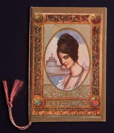 Almanachy ilustrující La Tosca od Pucciniho od Anonymous Anonymous