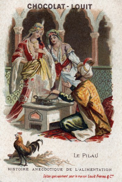 Neoficiální historie jídla: pilau (krocan). Sultan Amurat IV (nebo Murad IV). od Anonymous Anonymous