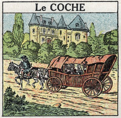 Zvířecí trakce: klíště. Anonymní ilustrace z roku 1925. Soukromá sbírka. od Anonymous Anonymous
