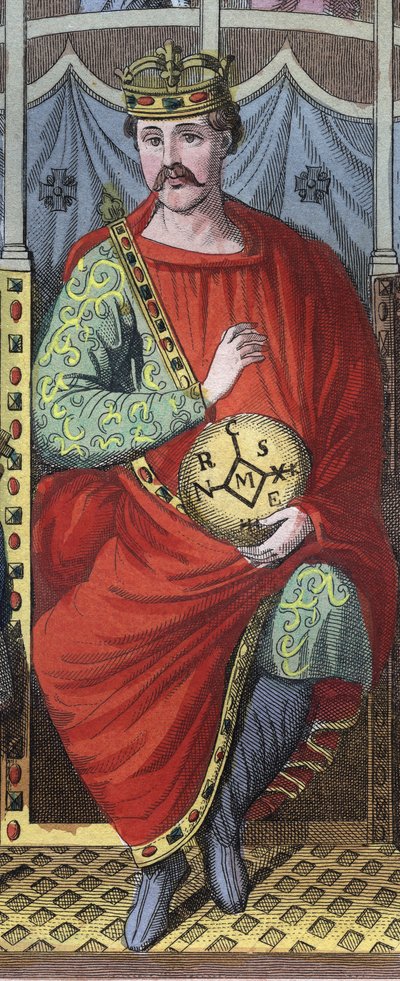Karel Plešatý, král Západní Francie, Itálie a císař Svaté říše římské, 823 – Portrét Karla II. To je historie vlády, zákonů, milicí od Anonymous Anonymous