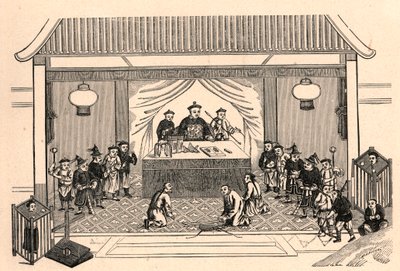 Křesťanské pronásledování: přípravy na mučednickou smrt francouzského misionářského kněze Augusta Chapdelaina (1814-1856) v Sy-lin-hien (Sy lin hien) v Číně 27. února od Anonymous Anonymous