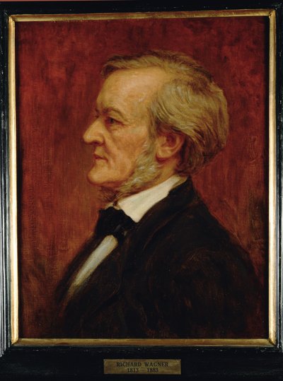 Skladatel Richard Wagner ... (malba na plátně) od Anonymous Anonymous