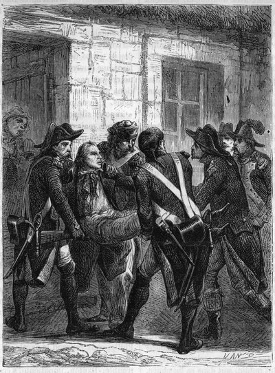 Smrt generála Michela-Armanda (Michel Armand) z BEAUPUY (1755-1796) ve Val d