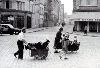 Francie červen 1940: Exodus obyvatelstva v Porte d
