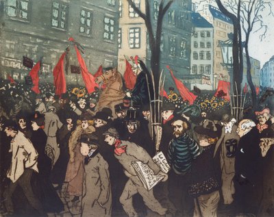 Pohřeb Clemence Louise Michela, 22. ledna od Anonymous Anonymous