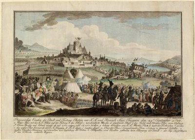 Guerre russo-turque de 1787-1792 - Dobytí Chotyně ruskou armádou 29. září od Anonymous Anonymous