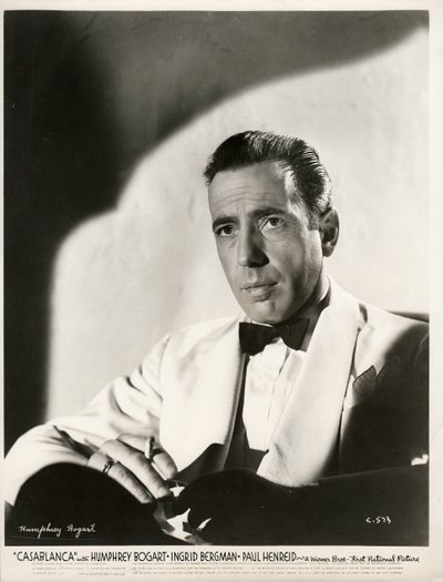 Humphrey Bogart (1899-1957) ve filmu Casablanca od Michaela Curtize par Anonymous od Anonymous Anonymous