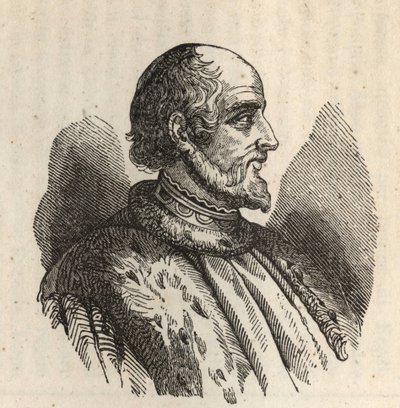 Matteo I Visconti, zvaný Matteo Magno (Mathieu I Visconti, zvaný Veliký) - 1250-1322 - od Anonymous Anonymous